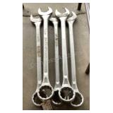 (5) Wright Tool 2-9/16" Combo Wrenches