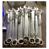 (14) Assorted Williams Combo Wrenches