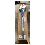 (2) Crescent 24" Adjustable Wrenches