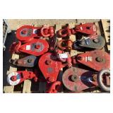 (10) Assorted Snatch Blocks