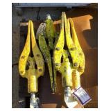 (4) Enerpac 3/4 Ton Hydraulic Wedge Spreaders