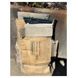 Sandusky Metal Pull Cart CW4824