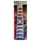 (3) Werner Fiberglass Ladders