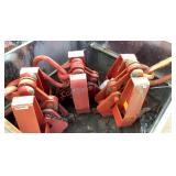 (3) Clamp Co 15 Ton Beam Clamps F15