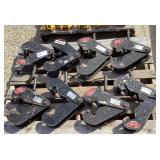 (8) CM 3 Ton Beam Clamps