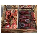 (11) Assorted 8 Ton Snatch Blocks