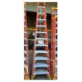 (3) Werner Fiberglass Ladders