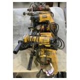 DeWalt 3/8", 1/2" Drills and 6" Angle Grinder