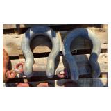 (15) Assorted Shackles