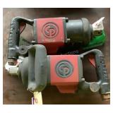 (2) Chicago Pneumatic 1" Pneumatic Impact Wrenches