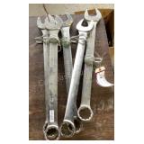 (5) Assorted Williams Combo Wrenches