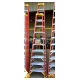 (2) Werner Fiberglass Ladders