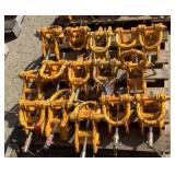 (15) General Clamp 5 Ton Beam Clamps S3