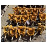 (15) General Clamp 5 Ton Beam Clamps S3