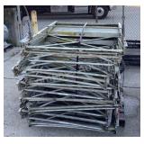 (11) Nisso Aluminum Scaffold Basket Platforms Ange