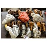 (8) Harrington 1-1/2 Ton Ratchet Lever Hoists