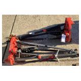 (2) Ridgid 1/8"-12" Tristands