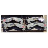 (4) JET 2 Ton Beam Clamps