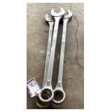 (3) Wright Tool 2-1/8" Combo Wrenches