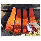 (4) Power Team 1-1/2 Ton Hydraulic Spreaders