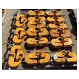 (15) General Clamp 3 Ton Beam Clamps USC3A