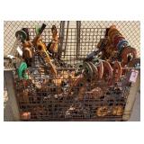 (13) Harrington 6 Ton Ratchet Lever Hoists and Par