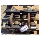 (2) CM 2 Ton Beam Trollies