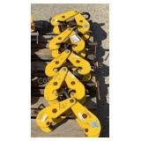 (5) CM 5-1/2 Ton Beam Clamps
