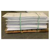 (approx 150) 6'x2'  Plastic Panels