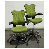 (2) Rolling Office Chairs
