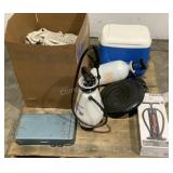 Drop Cloths, Cooler & More