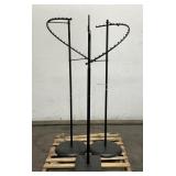(3) Clothing Racks