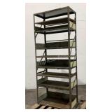 Metal Shelving Unit