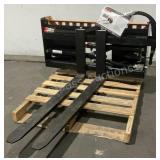 2025 Wolverine 4' Pallet Fork Skid Steer Attachmen