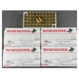 (250) Rnds Winchester 45 AUTO Ammo