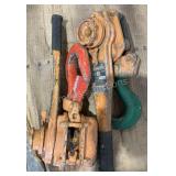 (2) Harrington 6 Ton Ratcheting Chain Hoists