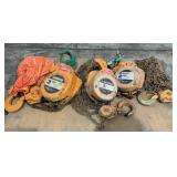 (3) Assorted Chain Hoists