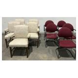 (10) Assorted Chairs