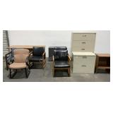Cabinets, Chairs & Desk