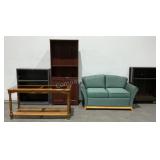 Sofa, Bookshelves & More