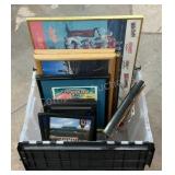 (12) Framed Lookouts Memorabilia