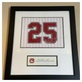 Lookouts #25 Sal Rende Jersey Memorabili