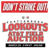 Don't Strike Out! Lookouts Field Auction @ 3 pm