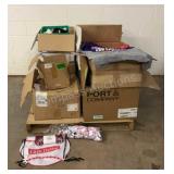 Assorted T-Shirts, Lanyards, and More