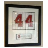 #44 Jamie Dismuke Lookouts Memorabilia