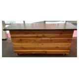 Wooden Counter & Stools