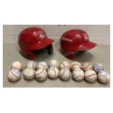 Lookouts Helmets & Baseballs
