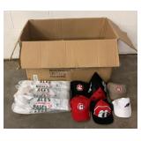 Assorted Lookouts Hats and Towels