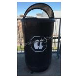 Outdoor Metal Trash Can