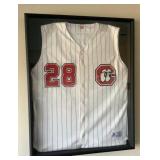 Lookouts #28 Jersey Memorabilia